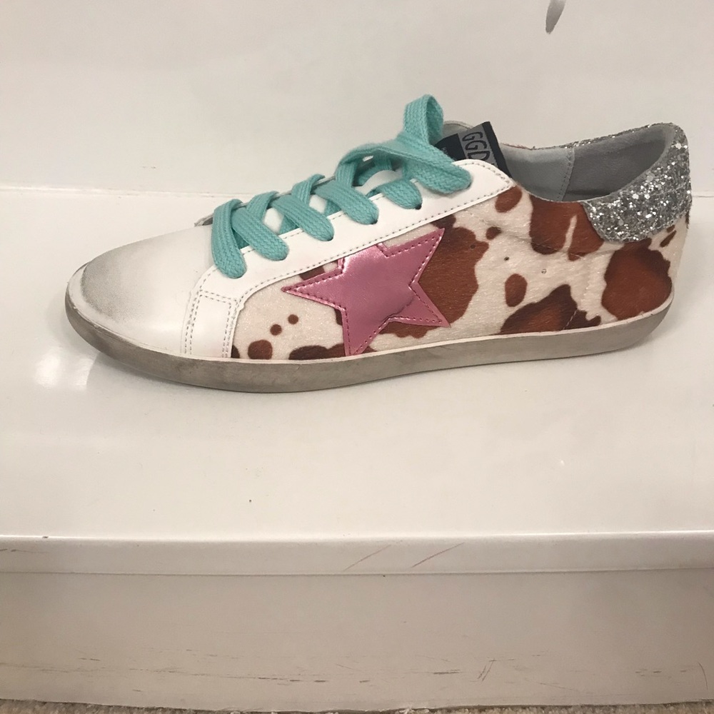 Fake golden goose sneakers.